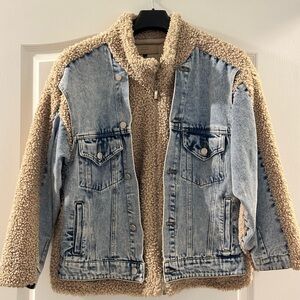 COAT CLOSET CLEAN OUT: Blank NYC Beige Sherpa Jacket